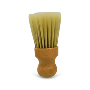 Barber brush wood handle