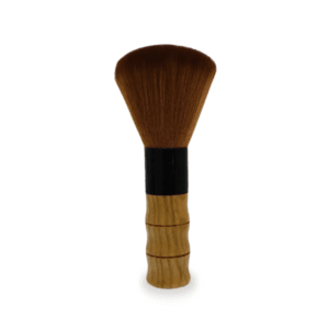 Barber brush wood handle