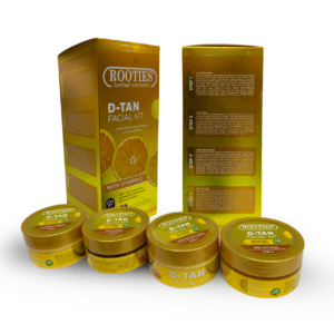 D-Tan Facial Kit with Vitamin C (4 in 1 Pack)